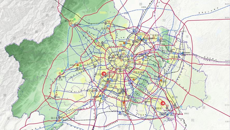 成都交通路网分析-成都道路交通规划