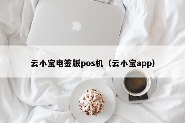 云小宝电签版pos机（云小宝app）